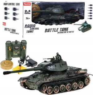 Czołg zdalnie sterowany T-34 zabawka interaktywna