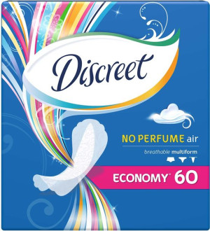 Discreet Wkładki Higieniczne Air 60szt