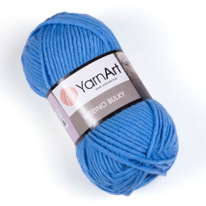 MERINO BULKY Yarn Art  600  Niebieski