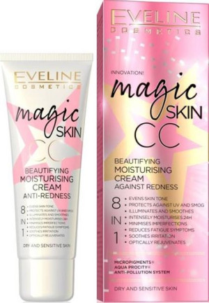 Eveline Magic Skin Cc Upiększający Krem Nawilżający Cc 8w1