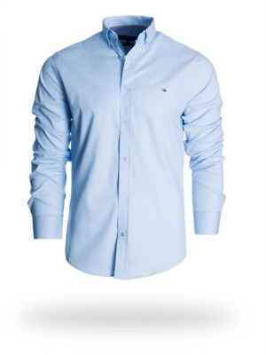 Koszula Męska Tommy Hilfiger Slim Fit Taliowana Wiosna Lato Prezent