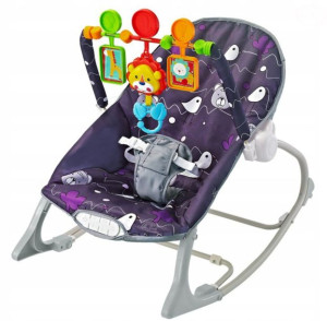 Leżaczek bujaczek LITTLE FOREST EURObaby 0m+