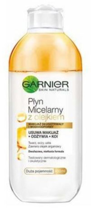Garnier Essential Płyn Micelarny 400ml Z Olejkiem Arganowym