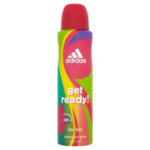 Adidas Dezodorant Get Ready 150ml Women
