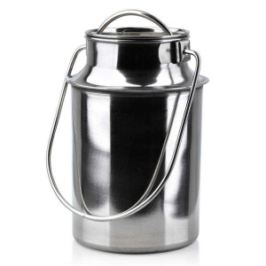 Kanka bańka na mleko do mleka stalowa retro 1,5 l