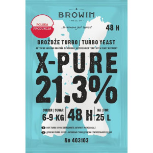 Drożdże gorzelnicze X-PURE TURBO 48 PURE 21,3 %