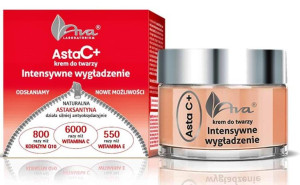 Krem do twarzy na Noc, Intensywne Wygładzenie - Asta C+ 50 ml - Ava