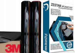 3m Bs 95% Folia Do Szyb Hatchback Renault Clio Iii