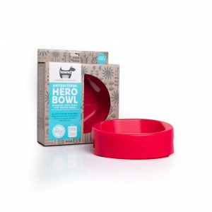 Hero Bowl Raspberry Rose S Higieniczna Miska dla psa