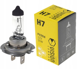 Żarówka Żarówki H7 55w 12v Naturalna Serwisowa