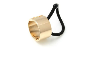 Ozdobna Gumka Do Włosów Hair Cuff Złota