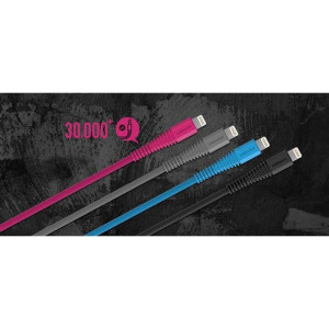 Momax Tough link - Kabel połączeniowy USB do Lightning MFi , 2.4 A, 1.2 m (