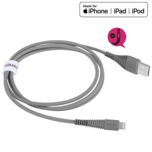 Momax Tough link - Kabel połączeniowy USB do Lightning MFi , 2.4 A, 1.2 m (