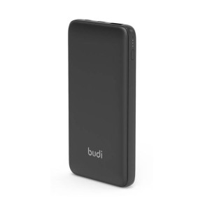 Budi - Power bank 10 000 mAh, USB QC 3.0 18W + USB-C Power Delivery + Light