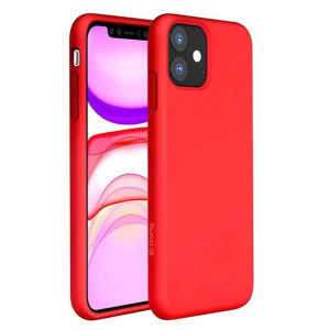 Crong Color Cover - Etui iPhone 11 (czerwony)