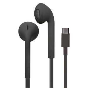 PURO ICON Stereo Earphones - Słuchawki USB-C z płaskim kablem z mikrofonem