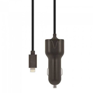 Ładowarka samochodowa 2.1 A USB Fast Charge iPhone Lightning Maxlife MXCC-0
