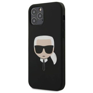 Karl Lagerfeld Silicone Ikonik Karl`s Head - Etui iPhone 12 / iPhone 12 Pro