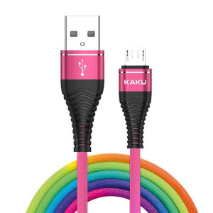Kabel Micro USB 3.2A 1.2m Szybkie ładowanie KAKU (KSC-109) wielokolorowy