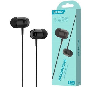Słuchawki dokanałowe (minijack 3.5mm) Uniwersalne z Mikrofonem KAKU In-ear