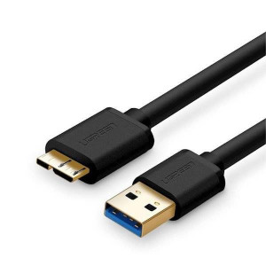 Ugreen kabel przewod USB 3.2 Gen 1 - micro Typ B SuperSpeed 0,5 m czarny (U
