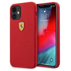 Ferrari FESSIHCP12SRE iPhone 12 mini 5,4" czerwony/red hardcase On Track Si