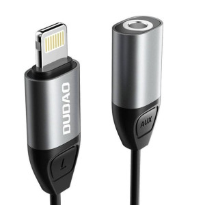 Dudao adapter przejściówka ze złącza Lightning na gniazdo słuchawkowe 3,5 m