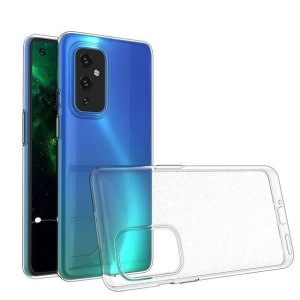 Żelowy pokrowiec etui Ultra Clear 0.5mm OnePlus 9 przezroczysty