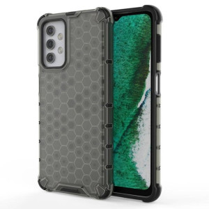 Honeycomb etui pancerny pokrowiec z żelową ramką Samsung Galaxy A32 5G czar