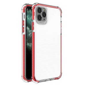 Spring Armor żelowy elastyczny pancerny pokrowiec z kolorową ramką do iPhon