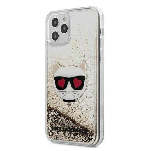 Karl Lagerfeld KLHCP12LLCGLGO iPhone 12 6,7" Pro Max złoty/gold hardcase Li