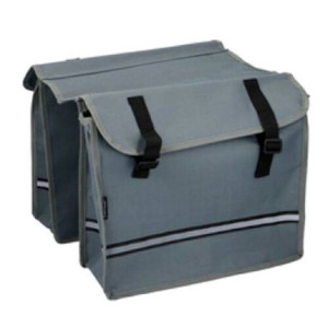 Dunlop - Torba / sakwa rowerowa na bagażnik 26l (Szary)