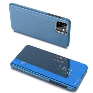 Clear View Case futerał etui z klapką Oppo A73 niebieski