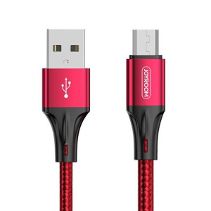 Joyroom kabel USB - micro USB 3 A 1,5 m czerwony (S-1530N1)