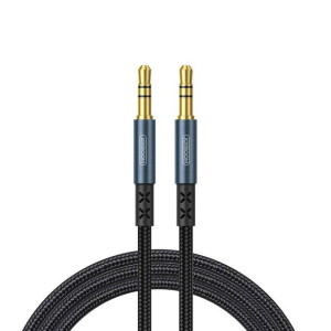 Joyroom kabel audio stereo AUX 3,5 mm mini jack 1,5 m ciemnoniebieski (SY-1