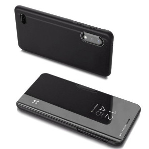 Clear View Case futerał etui z klapką LG K22 czarny