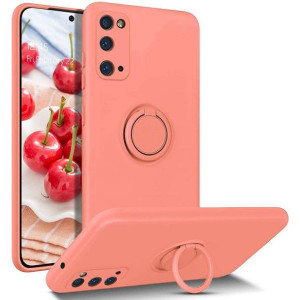 Etui XIAOMI REDMI NOTE 10 Silikonowe Ring Pierścień Magnetyczny Silicone Ri