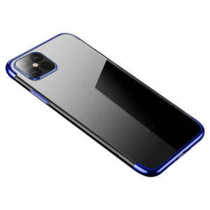Clear Color case żelowy pokrowiec etui z metaliczną ramką Samsung Galaxy A1
