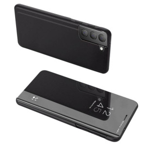 Clear View Case futerał etui z klapką LG K62 / K52 / K42 czarny