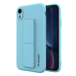 Wozinsky Kickstand Case elastyczne silikonowe etui z podstawką iPhone XR ja