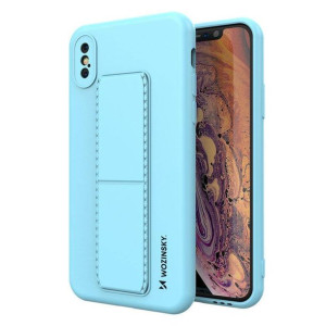Wozinsky Kickstand Case elastyczne silikonowe etui z podstawką iPhone XS /