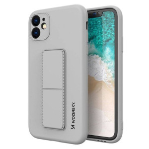 Wozinsky Kickstand Case elastyczne silikonowe etui z podstawką Samsung Gala