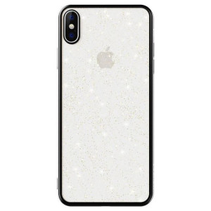 Etui IPHONE 12 PRO Brokat SULADA Glitter czarne