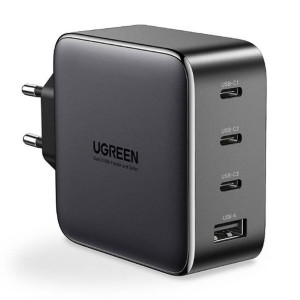 Ugreen GaN szybka ładowarka 3x USB Typ C / USB Power Delivery 3.0 QuickChar