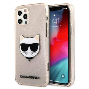 Karl Lagerfeld KLHCP12LCHTUGLGO iPhone 12 Pro Max 6,7" złoty/gold hardcase