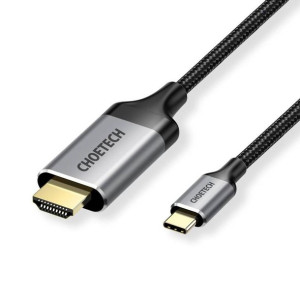 Choetech kabel przewód USB Typ C (męski) - HDMI (męski) 4K 60Hz 2 m czarny