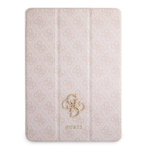 Guess GUIC12G4GFPI iPad 12,9" 2021 Book Cover różowy/pink 4G Collection