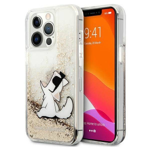 Karl Lagerfeld KLHCP13LGCFD iPhone 13 Pro / 13 6,1" złoty/gold hardcase Liq