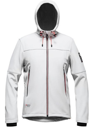 Kurtka męska softshell Ozoshi Shimoda jasnoszara O21F003