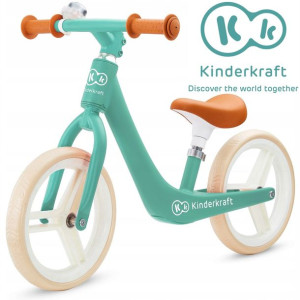 Rowerek Biegowy FLY PLUS Midnight Green Kinderkraft